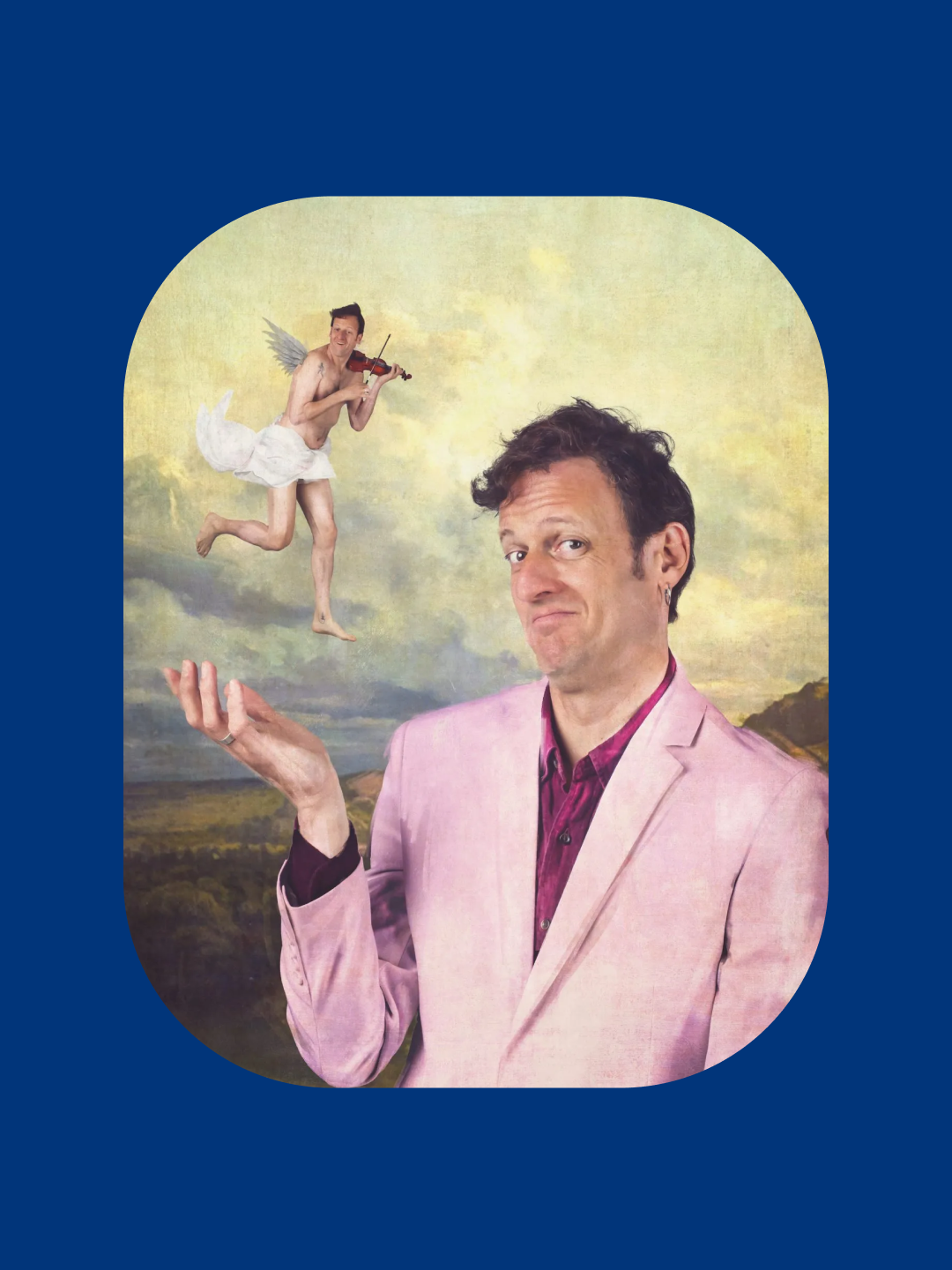 Imagen del cartel de la comedia "Más vale solo que ciento volando" de Edu Soto en Ceuta