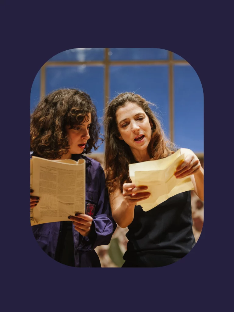 Imagen del cartel de la obra de teatro "Yo solo quiero irme a Francia" en Ceuta