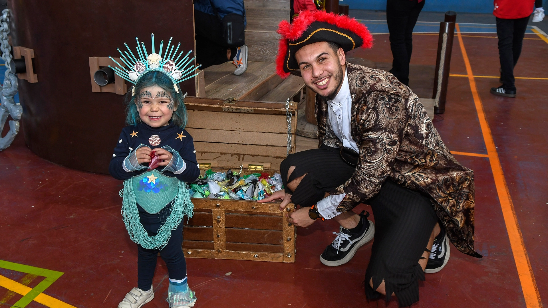 Imagen de la fiesta infantil en el Carnaval de Ceuta 2025