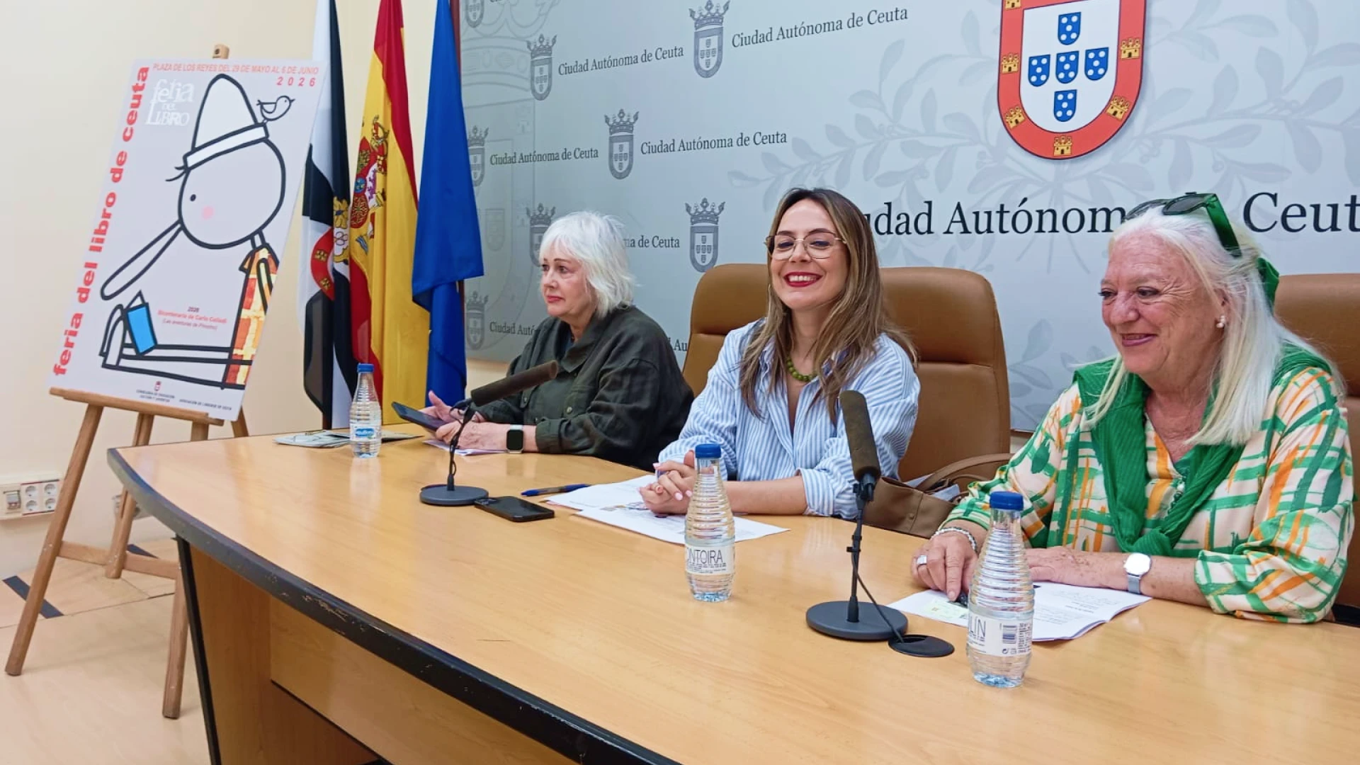 imagen d ela presentación oficial de la feria del libro 2026