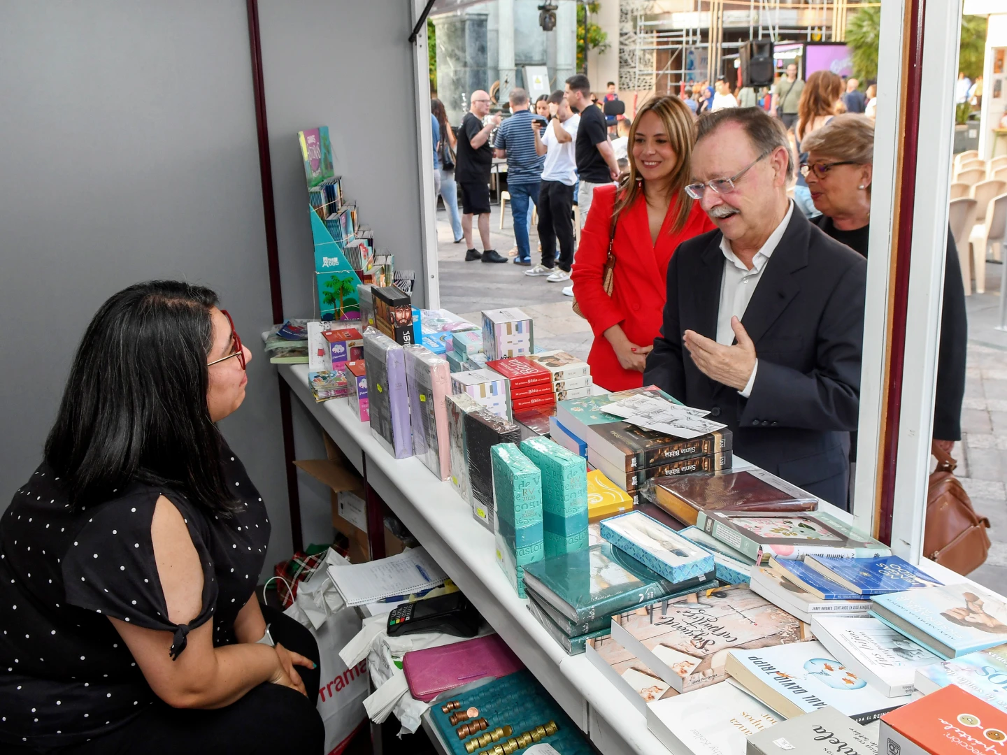 Imagen de la feria del libro de ceuta 2025