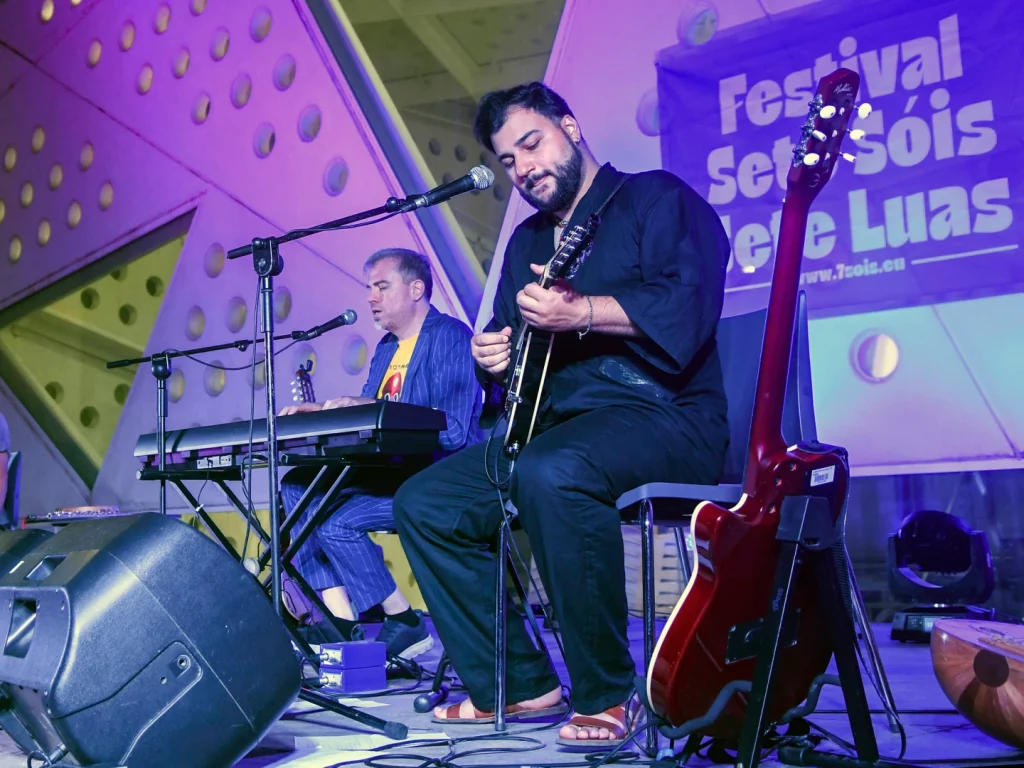 Imagen del concierto del viernes del festival sete sois sete luas en ceuta 2026