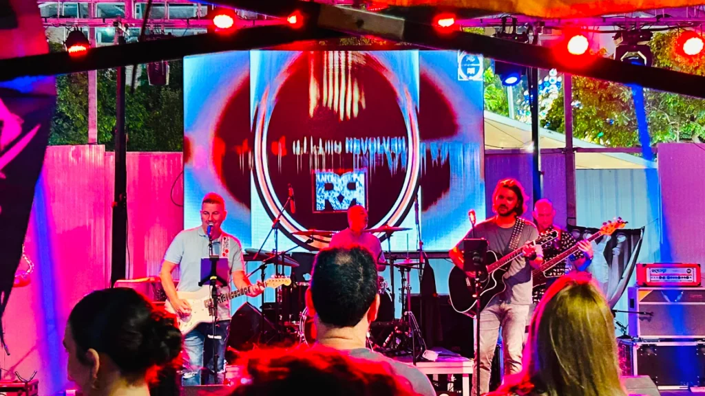 imagen de los conciertos de la caseta joven de la feria de ceuta