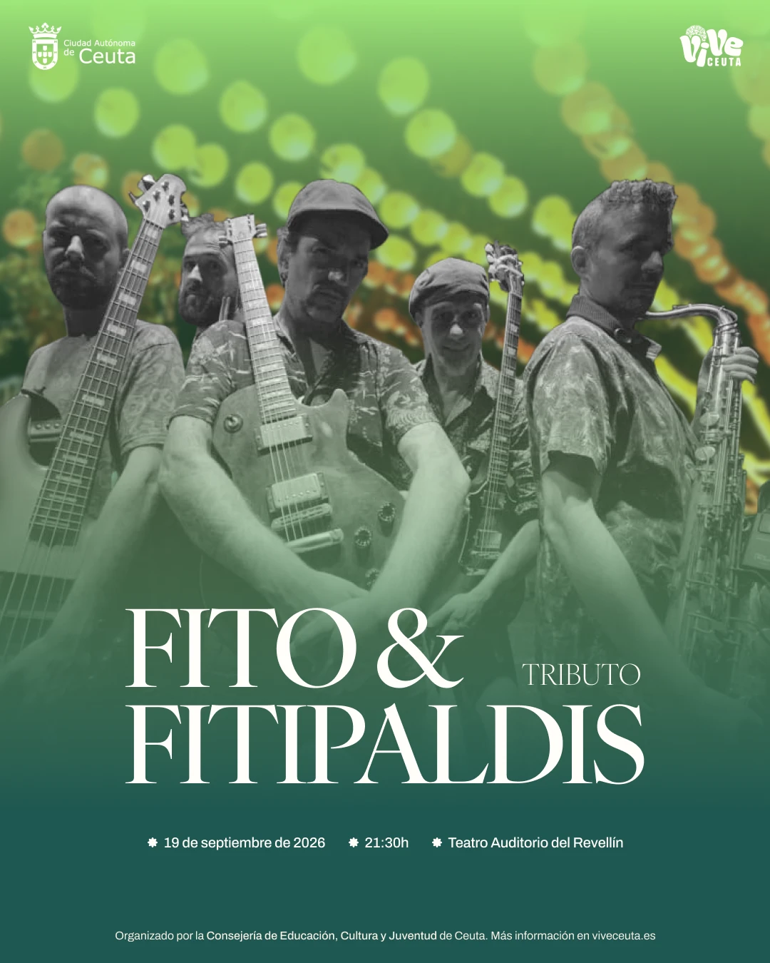 cartel concierto fitovoltaje (tributo a fito y fitipaldis)