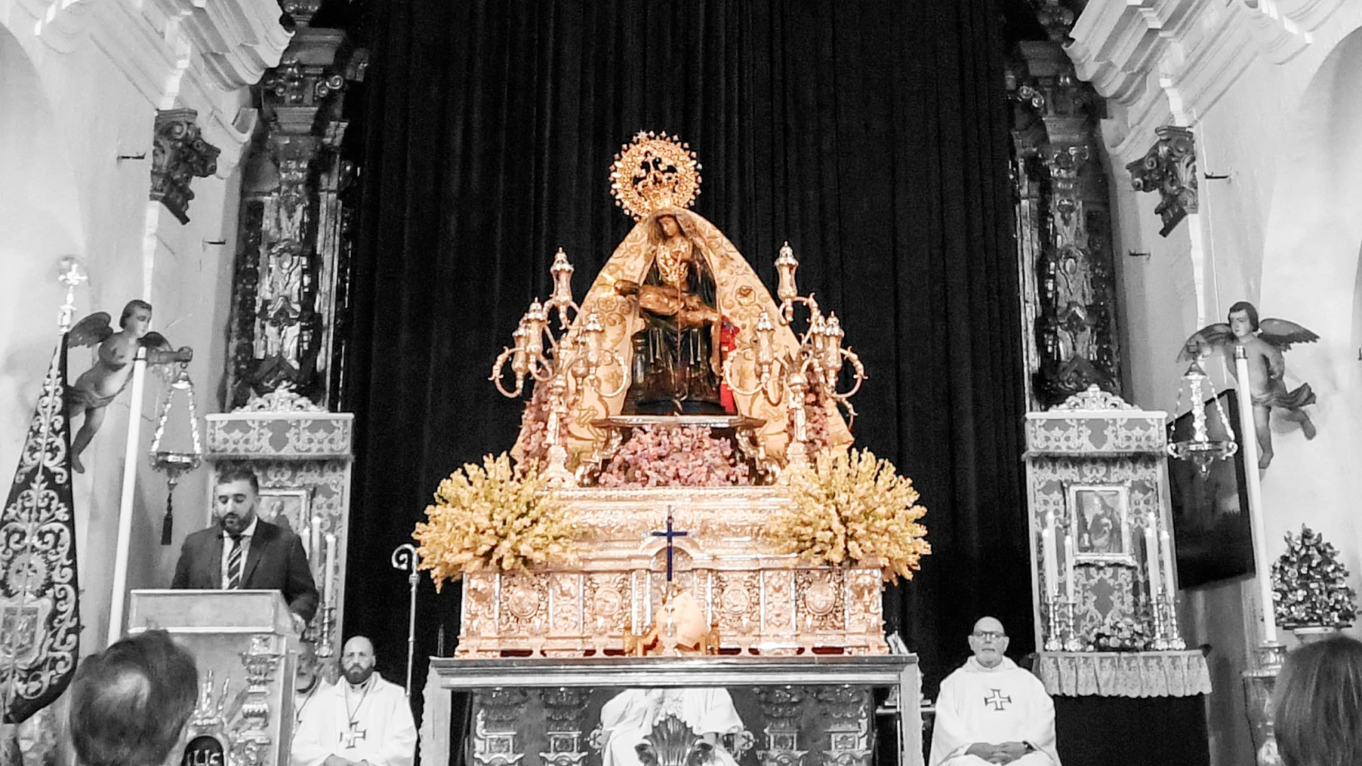 Imagen de la virgen de africa