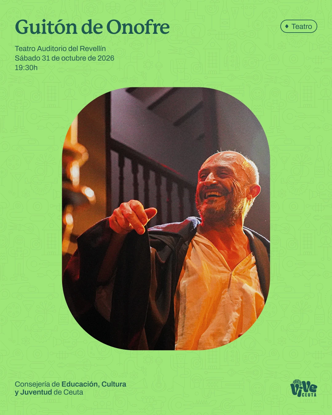 cartel de guiton onofre en Ceuta